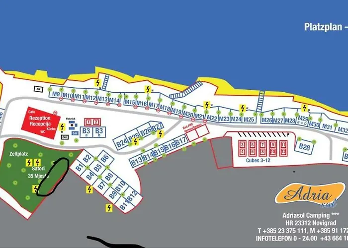 Park za odmor Adriasol Camping Novigrad Novigrad (Dalmatia)